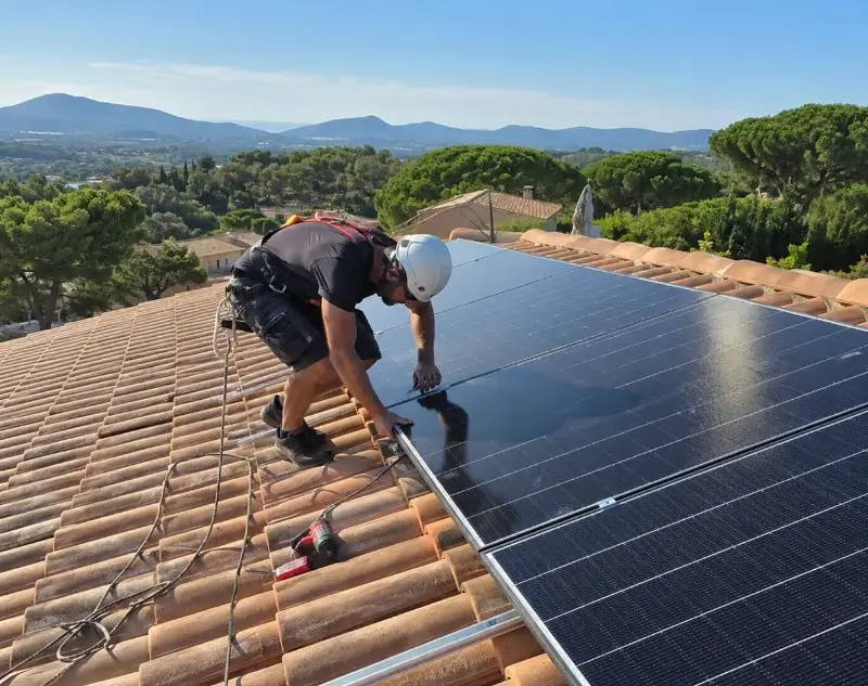 Installateur panneaux solaires Jassans-Riottier — pose photovoltaïque sur toiture