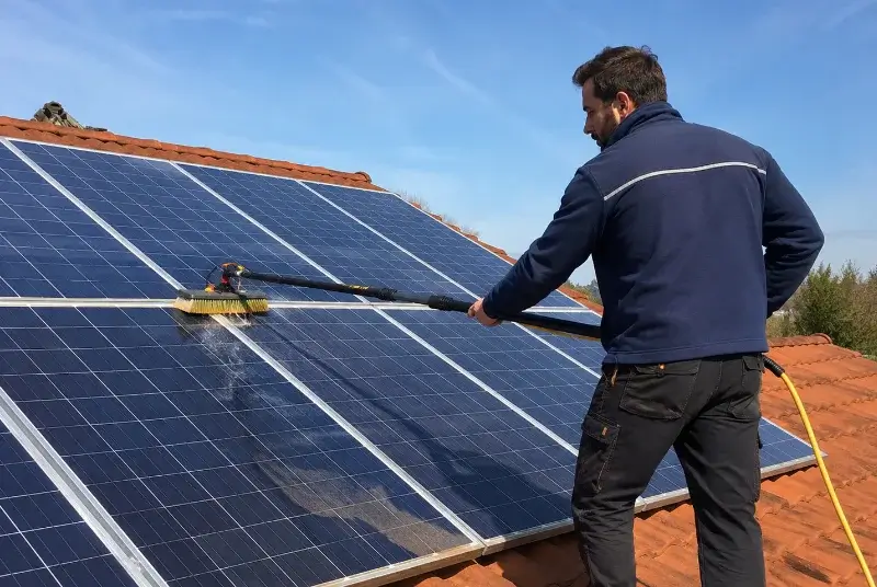Nettoyage et entretien de panneaux solaires à Jassans-Riottier